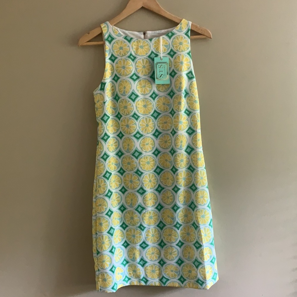 SAIL to SABLE sleeveless lemon dress Size XS - Picture 3 of 7